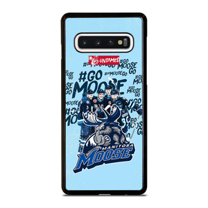 MANITOBA MOOSE HOCKEY TEAM Samsung Galaxy S10 Case Cover MANITOBA MOOSE HOCKEY TEAM Samsung Galaxy S10 Case Cover