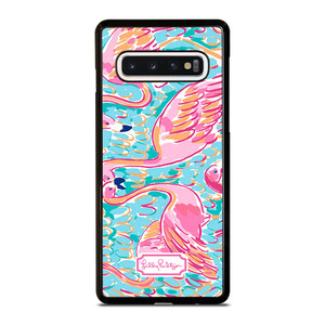 LILLY PULITZER FLAMINGO Samsung Galaxy S10 Case Cover