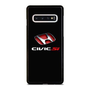 HONDA CIVIC SI LOGO Samsung Galaxy S10 Case Cover HONDA CIVIC SI LOGO Samsung Galaxy S10 Case Cover