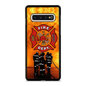 FIREFIGHTER FIREMAN LOGO Samsung Galaxy S10 Case Cover