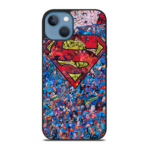 SUPERMAN SUPERHERO LOGO iPhone 13 Case Cover SUPERMAN SUPERHERO LOGO iPhone 13 Case Cover