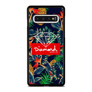 DIAMOND SUPPLY CO FLORAL LOGO Samsung Galaxy S10 Case Cover DIAMOND SUPPLY CO FLORAL LOGO Samsung Galaxy S10 Case Cover