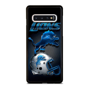DETROIT LIONS METAL Samsung Galaxy S10 Case Cover