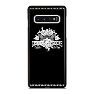 CROOKS AND CASTLES LOGO Samsung Galaxy S10 Case Cover