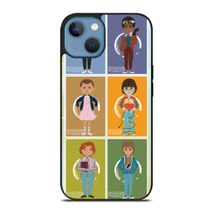 STRANGER THINGS CHARACTERS 3 iPhone 13 Case Cover