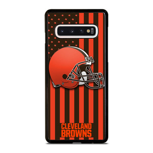 CLEVELAND BROWNS AMERICAN Samsung Galaxy S10 Case Cover CLEVELAND BROWNS AMERICAN Samsung Galaxy S10 Case Cover