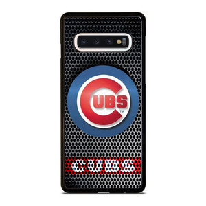 CHICAGO CUBS METAL LOGO Samsung Galaxy S10 Case Cover CHICAGO CUBS METAL LOGO Samsung Galaxy S10 Case Cover