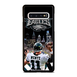 CARSON WENTZ EAGLES 1 Samsung Galaxy S10 Case Cover