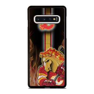CALGARY FLAMES MASCOT Samsung Galaxy S10 Case Cover CALGARY FLAMES MASCOT Samsung Galaxy S10 Case Cover