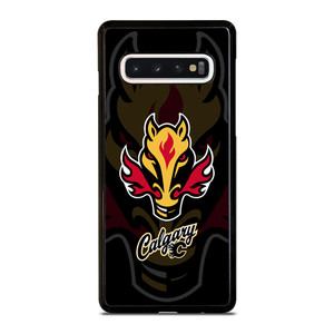 CALGARY FLAMES LOGO Samsung Galaxy S10 Case Cover CALGARY FLAMES LOGO Samsung Galaxy S10 Case Cover