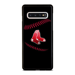 BOSTON RED SOX BLACK LOGO Samsung Galaxy S10 Case Cover