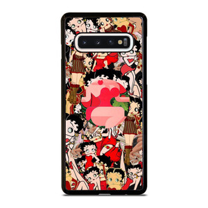 BETTY BOOP ONLY COLLAGE Samsung Galaxy S10 Case Cover BETTY BOOP ONLY COLLAGE Samsung Galaxy S10 Case Cover