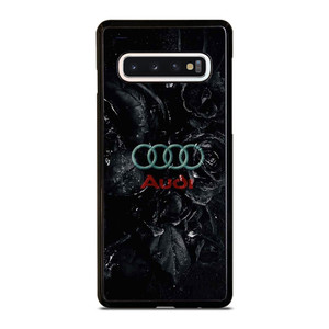 AUDI FLOWER LOGO Samsung Galaxy S10 Case Cover AUDI FLOWER LOGO Samsung Galaxy S10 Case Cover