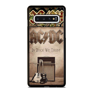 ACDC ROCK WE TRUST Samsung Galaxy S10 Case Cover ACDC ROCK WE TRUST Samsung Galaxy S10 Case Cover
