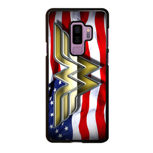 WONDER WOMAN AMERICAN Samsung Galaxy S9 Plus Case Cover WONDER WOMAN AMERICAN Samsung Galaxy S9 Plus Case Cover