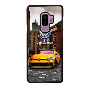 VW VOLKSWAGEN GTI CAR YEELOW Samsung Galaxy S9 Plus Case Cover