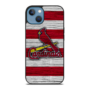 ST LOUIS CARDINALS WOODEN iPhone 13 Case Cover