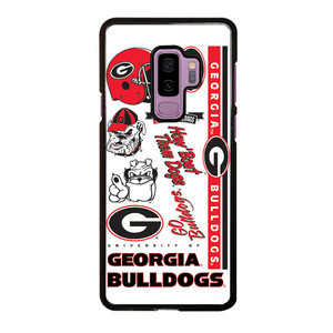 UGA GEORGIA BULLDOGS COLLAGE Samsung Galaxy S9 Plus Case Cover UGA GEORGIA BULLDOGS COLLAGE Samsung Galaxy S9 Plus Case Cover