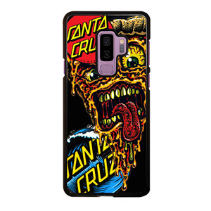 SANTA CRUZ SKATEBOARDS PIZZA Samsung Galaxy S9 Plus Case Cover SANTA CRUZ SKATEBOARDS PIZZA Samsung Galaxy S9 Plus Case Cover