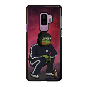 PEPE THE SMUG SAD Samsung Galaxy S9 Plus Case Cover PEPE THE SMUG SAD Samsung Galaxy S9 Plus Case Cover