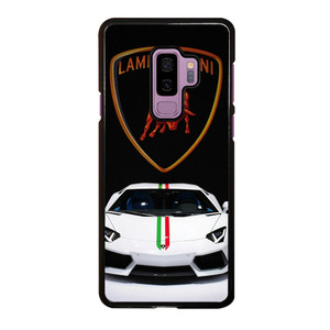 LAMBORGHINI WHITE CAR Samsung Galaxy S9 Plus Case Cover