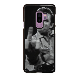 JOHNNY CASH MIDDLE FINGER Samsung Galaxy S9 Plus Case Cover
