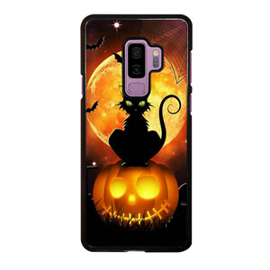 HALLOWEEN BLACK CAT Samsung Galaxy S9 Plus Case Cover