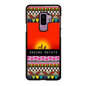 HAKUNA MATATA LION KING AZTEC 2 Samsung Galaxy S9 Plus Case Cover