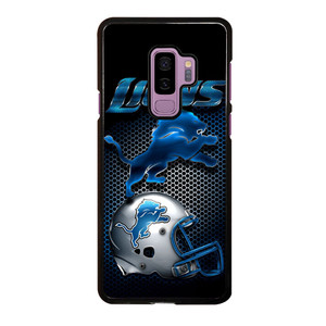DETROIT LIONS METAL Samsung Galaxy S9 Plus Case Cover