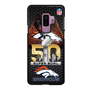 DENVER BRONCOS SUPER BOWL 50 Samsung Galaxy S9 Plus Case Cover DENVER BRONCOS SUPER BOWL 50 Samsung Galaxy S9 Plus Case Cover