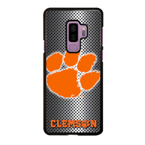 CLEMSON TIGERS METAL Samsung Galaxy S9 Plus Case Cover CLEMSON TIGERS METAL Samsung Galaxy S9 Plus Case Cover