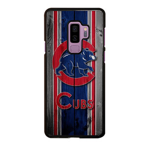 CHICAGO CUBS WOODEN LOGO Samsung Galaxy S9 Plus Case Cover CHICAGO CUBS WOODEN LOGO Samsung Galaxy S9 Plus Case Cover