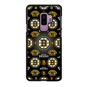 BOSTON BRUINS LOGO COLLAGE Samsung Galaxy S9 Plus Case Cover BOSTON BRUINS LOGO COLLAGE Samsung Galaxy S9 Plus Case Cover