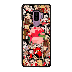 BETTY BOOP ONLY COLLAGE Samsung Galaxy S9 Plus Case Cover BETTY BOOP ONLY COLLAGE Samsung Galaxy S9 Plus Case Cover