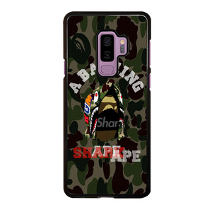 BAPE SHARK CAMO Samsung Galaxy S9 Plus Case Cover BAPE SHARK CAMO Samsung Galaxy S9 Plus Case Cover