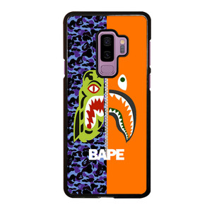 BAPE CAMO SHARK ZIPPER Samsung Galaxy S9 Plus Case Cover BAPE CAMO SHARK ZIPPER Samsung Galaxy S9 Plus Case Cover