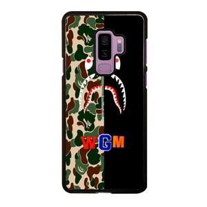 BAPE CAMO SHARK WGM Samsung Galaxy S9 Plus Case Cover BAPE CAMO SHARK WGM Samsung Galaxy S9 Plus Case Cover