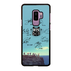 BANGTAN BOYS BTS SIGNATURE Samsung Galaxy S9 Plus Case Cover BANGTAN BOYS BTS SIGNATURE Samsung Galaxy S9 Plus Case Cover