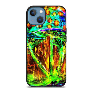 PSYCHEDELIC VISUALS MUSHROOM iPhone 13 Case Cover PSYCHEDELIC VISUALS MUSHROOM iPhone 13 Case Cover