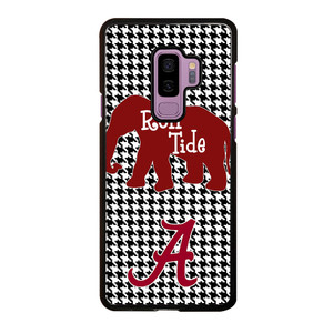 ALABAMA CRIMSON TIDE HOUNDSTOOTH Samsung Galaxy S9 Plus Case Cover ALABAMA CRIMSON TIDE HOUNDSTOOTH Samsung Galaxy S9 Plus Case Cover