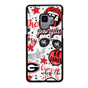 UNIVERSITY GEORGIA BULLDOGS UGA Samsung Galaxy S9 Case Cover UNIVERSITY GEORGIA BULLDOGS UGA Samsung Galaxy S9 Case Cover