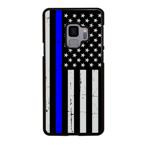 THIN BLUE LINE AMERICAN Samsung Galaxy S9 Case Cover THIN BLUE LINE AMERICAN Samsung Galaxy S9 Case Cover