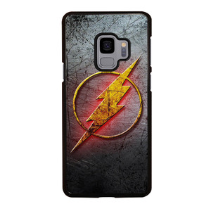THE FLASH SUPERHERO LOGO Samsung Galaxy S9 Case Cover THE FLASH SUPERHERO LOGO Samsung Galaxy S9 Case Cover