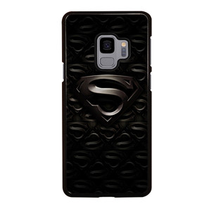 SUPERMAN BLACK LOGO Samsung Galaxy S9 Case Cover