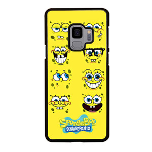 SPONGEBOB SQUAREPANTS FACE Samsung Galaxy S9 Case Cover