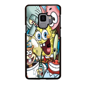 SPONGEBOB CHARACTER Samsung Galaxy S9 Case Cover