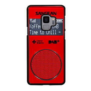 SANGEAN RED RADIO Samsung Galaxy S9 Case Cover