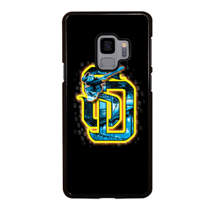 SAN DIEGO PADRES LOGO Samsung Galaxy S9 Case Cover SAN DIEGO PADRES LOGO Samsung Galaxy S9 Case Cover