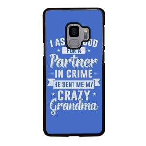 PARTNER IN CRIME GRANDMA 2 Samsung Galaxy S9 Case Cover