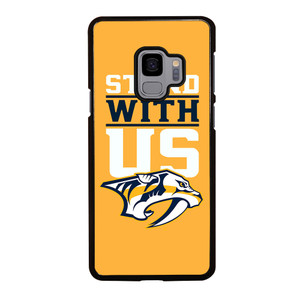 NASHVILLE PREDATORS STAND WITH US Samsung Galaxy S9 Case Cover